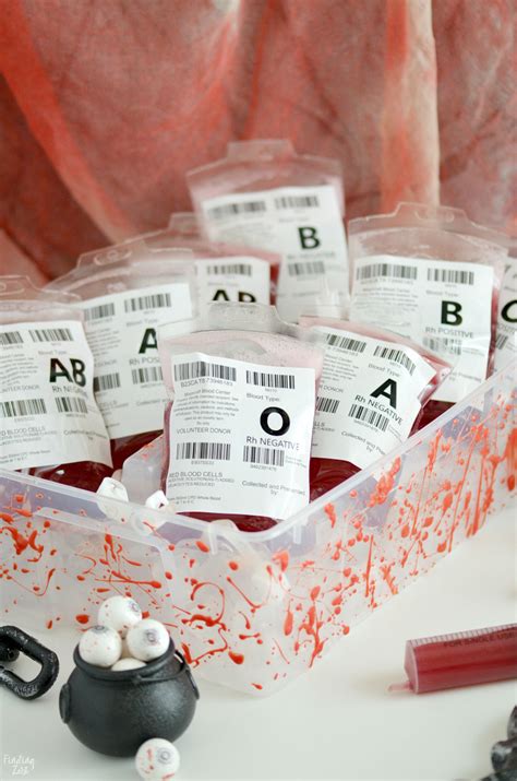 how to fill fake blood bags|halloween blood punch non alcoholic.